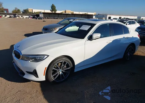 2020 BMW 330I из США, поврежденный, VIN 3MW5R1J02L8B37884